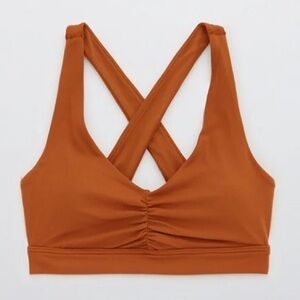 Offline By Aerie Real Me Ruched Sports Bra